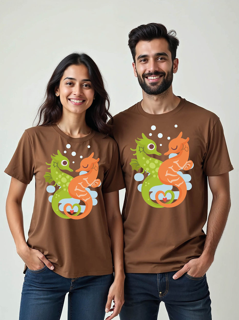 Thumbnail: Couple Goals Cartoon Couple T-Shirt Lovers Edition – Discount Offer