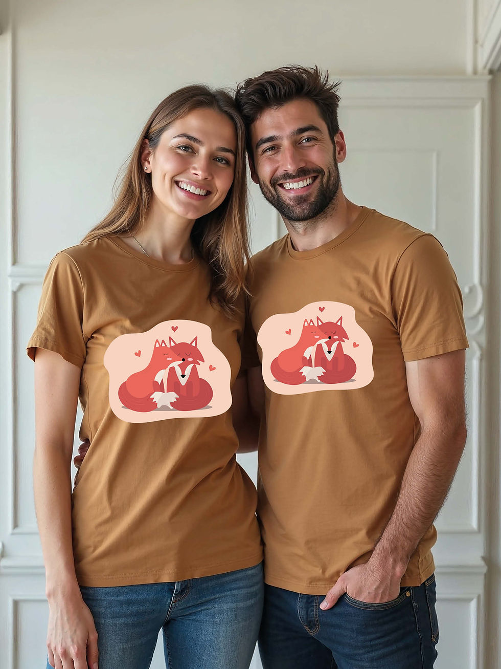 Thumbnail: Anniversary Animal Couple Matching Tee Lovers Edition – Best