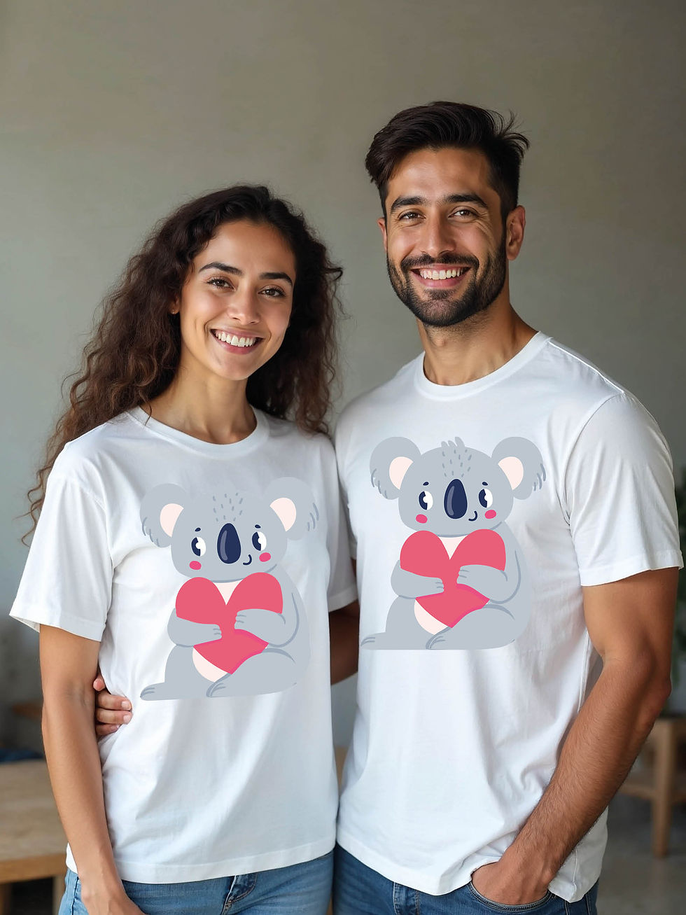 Thumbnail: Soulmates Cartoon Couple T-Shirt Lovers Edition – Discount Offer