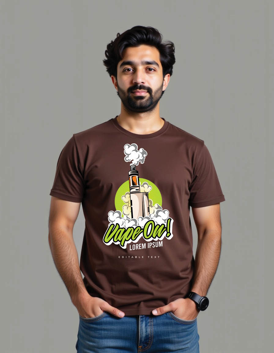Thumbnail: vintage vape mens printed graphic t shirts