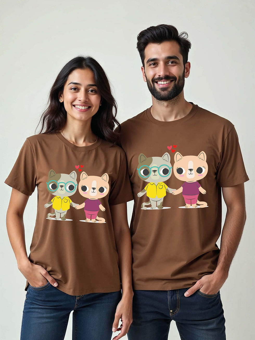Thumbnail: Forever Love Cartoon Couple T-Shirt Lovers Edition – Buy Now