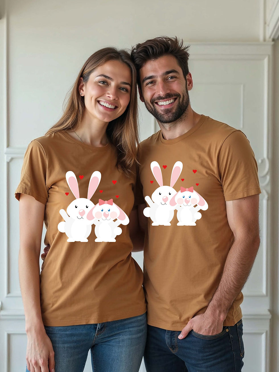 Romantic Animal Couple T-Shirt Lovers Edition – Discount Offer