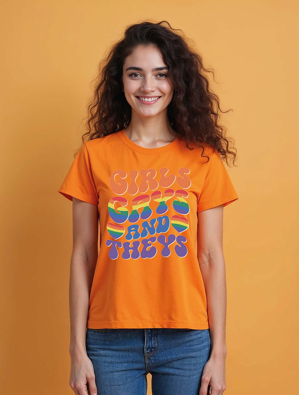 Thumbnail: girls gays and theys Modern Women’s Printed Graphic Streetwear T-Shirt