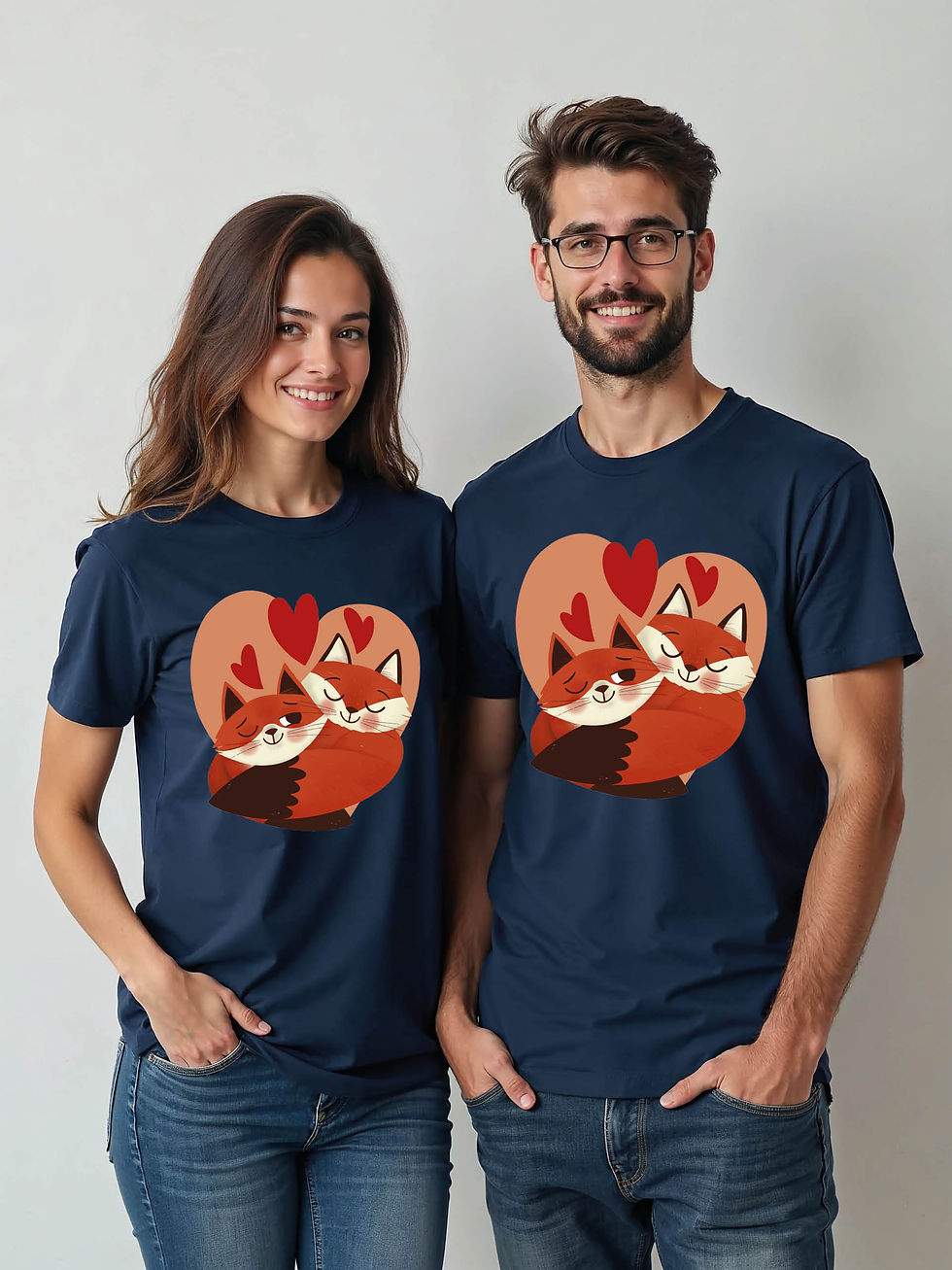 Thumbnail: Couple Goals Cartoon Couple T-Shirt Lovers Edition – Buy Now
