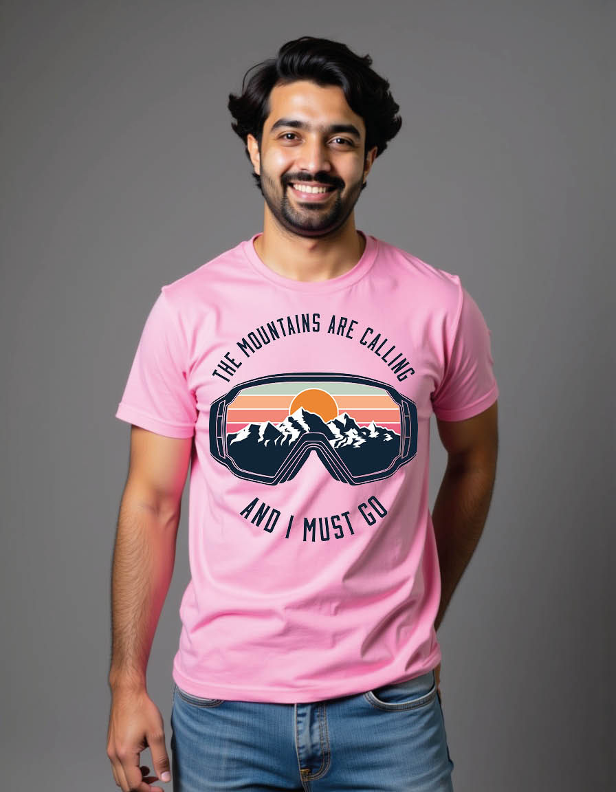 Thumbnail: snowboarding ski goggles protective  emblem with mens printed graphic t shirt
