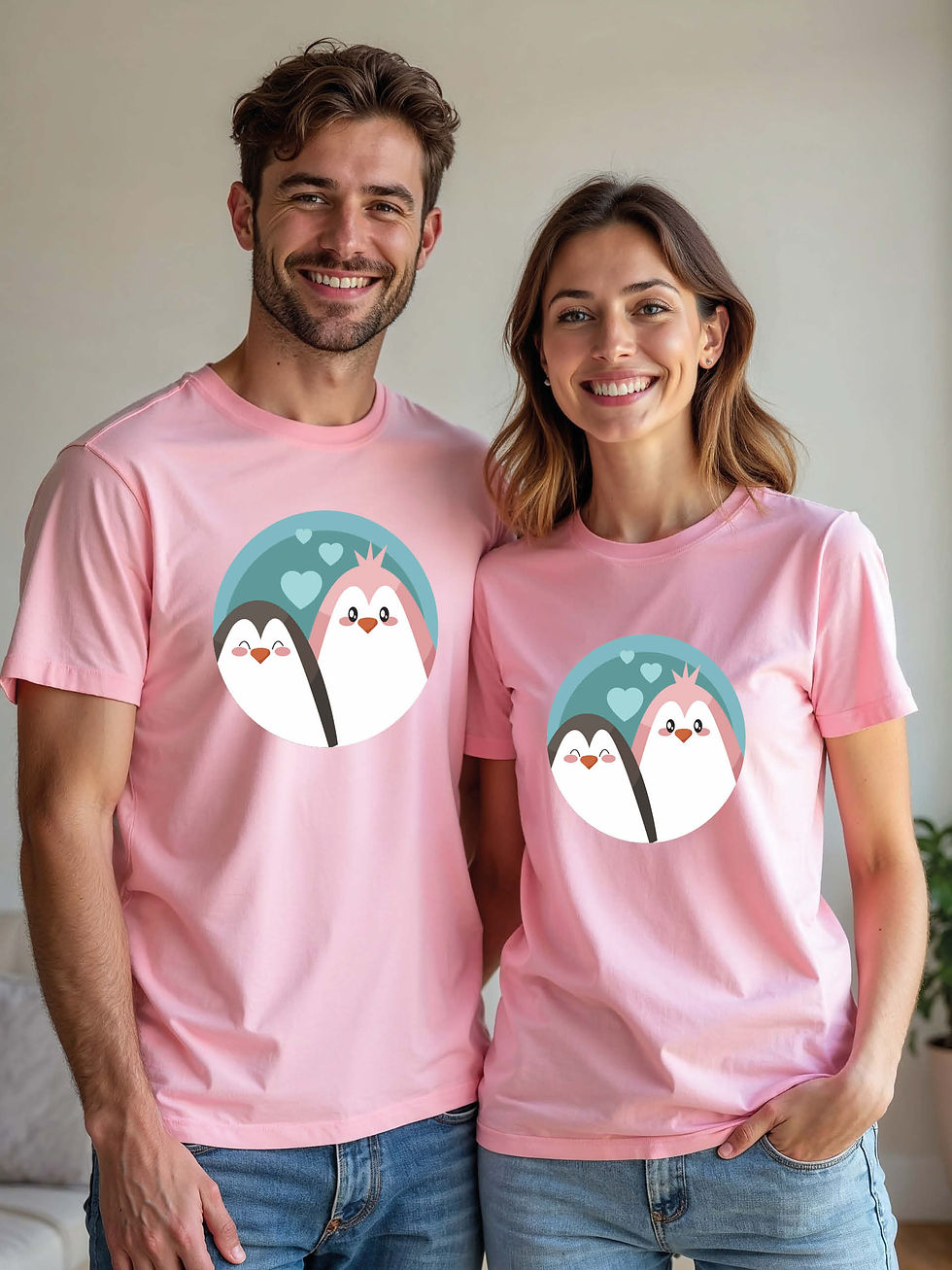 Thumbnail: Anniversary Animal Couple Matching Tee Lovers Edition – Shop