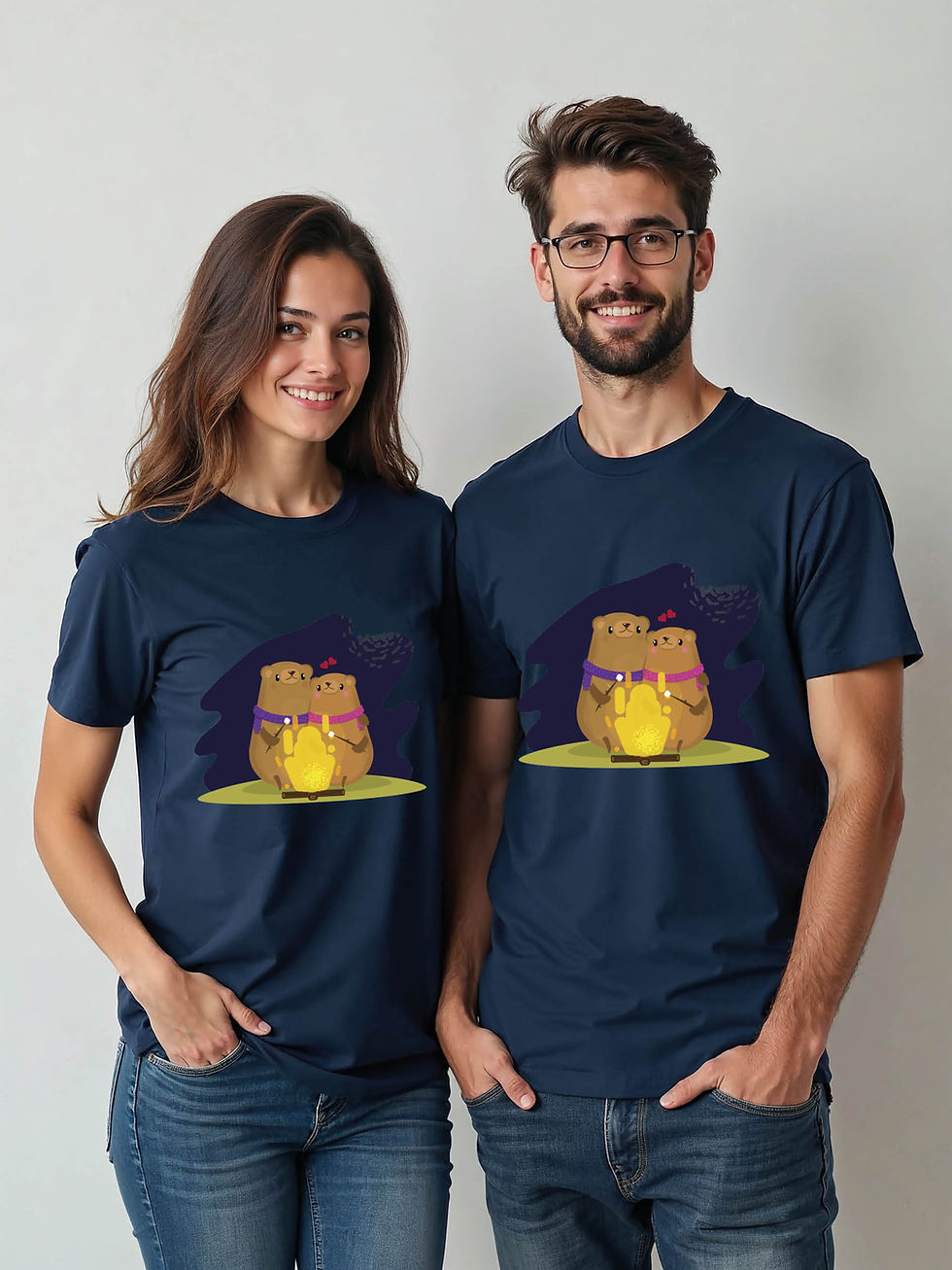 Thumbnail: Couple Goals Cartoon Couple Matching Tee Lovers Edition – Best Price