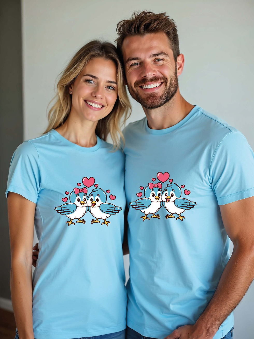 Thumbnail: Valentine’s Animal Couple Matching Tee Lovers Edition – Best
