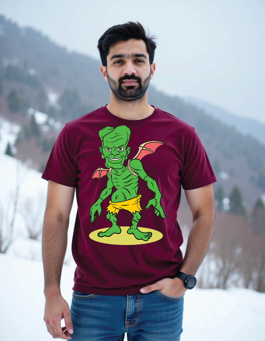 Thumbnail: frankenstein character mens printed graphic t shirt