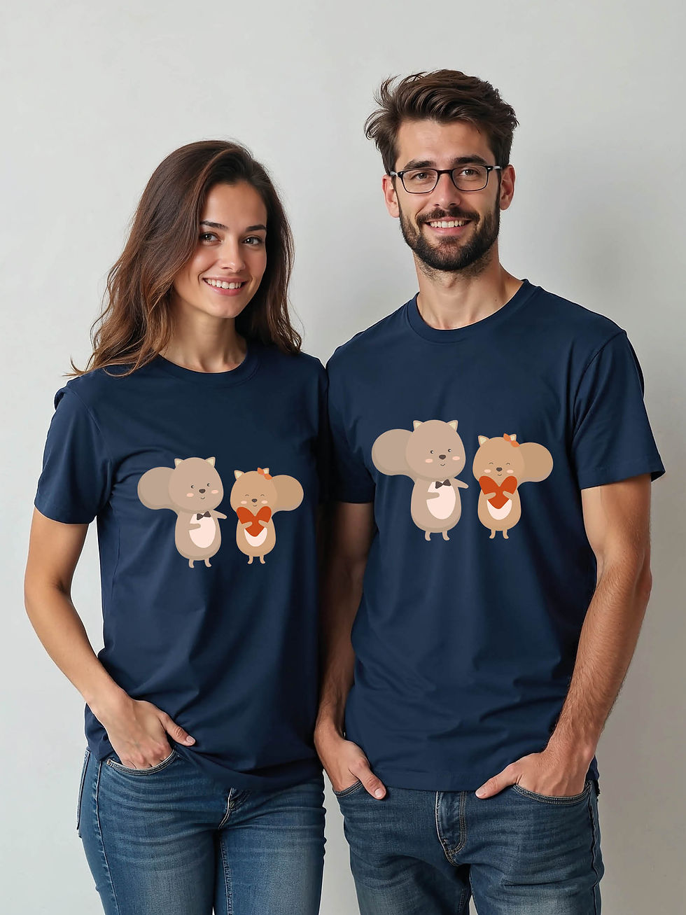 Thumbnail: Matching Outfit Cartoon Couple T-Shirt Lovers Edition – Low Price Offer