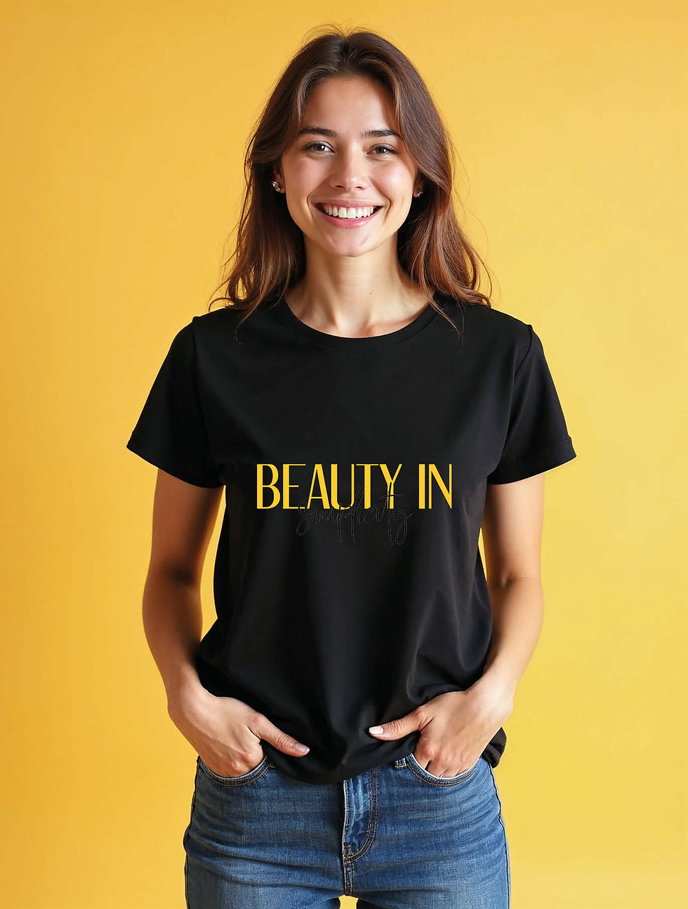 Thumbnail: beality in simplicity Cool Women’s Printed T-Shirt – Fast Delivery