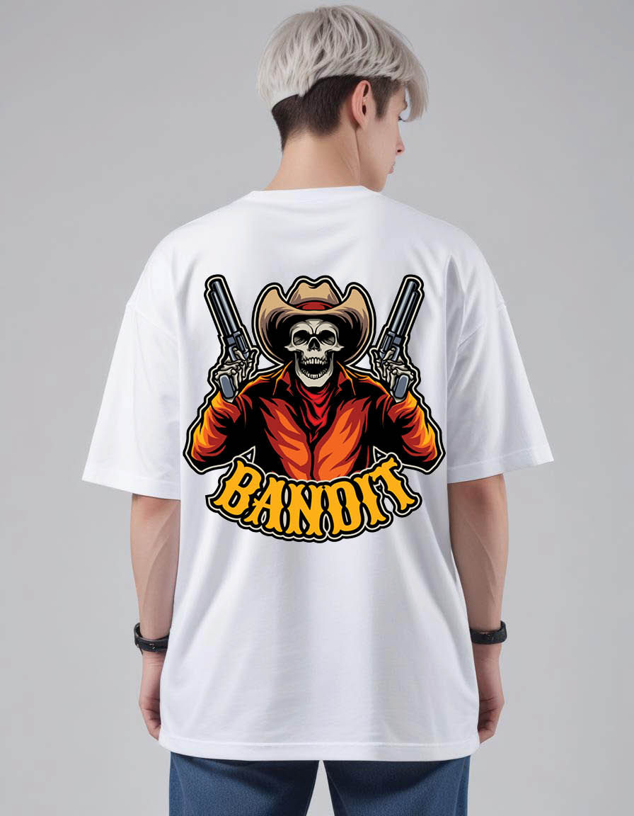 Thumbnail: bandit Mens Oversized Printed T shirt