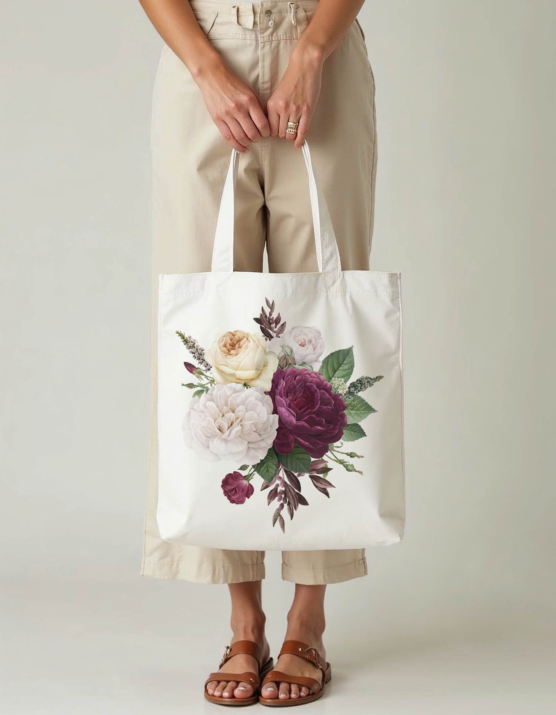 Abstract Art Tote Printed Bag – Stylish Grocery & Shopping Bag Low Price Offer