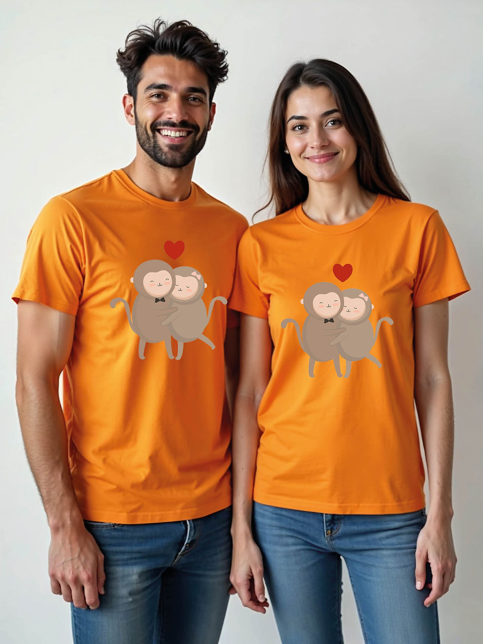 Thumbnail: Stylish Cartoon Couple T-Shirt Lovers Edition – Discount Offer