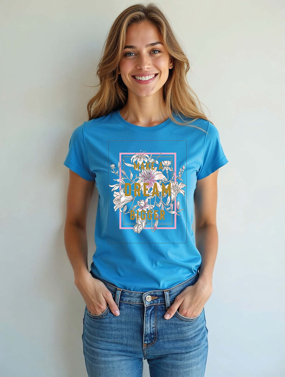 Thumbnail: make a dream bigger Classic Women’s Quote T-Shirt – Limited Stock