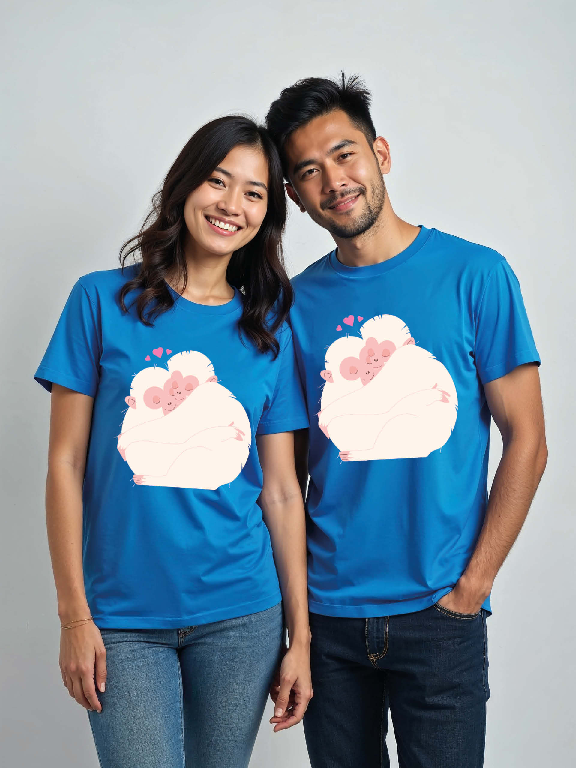 Forever Love Cartoon Couple T-Shirt Lovers Edition – Hot Deal