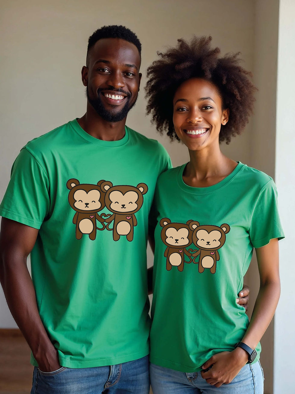 Thumbnail: Eternal Love Animal Couple Matching Tee Lovers Edition – Shop