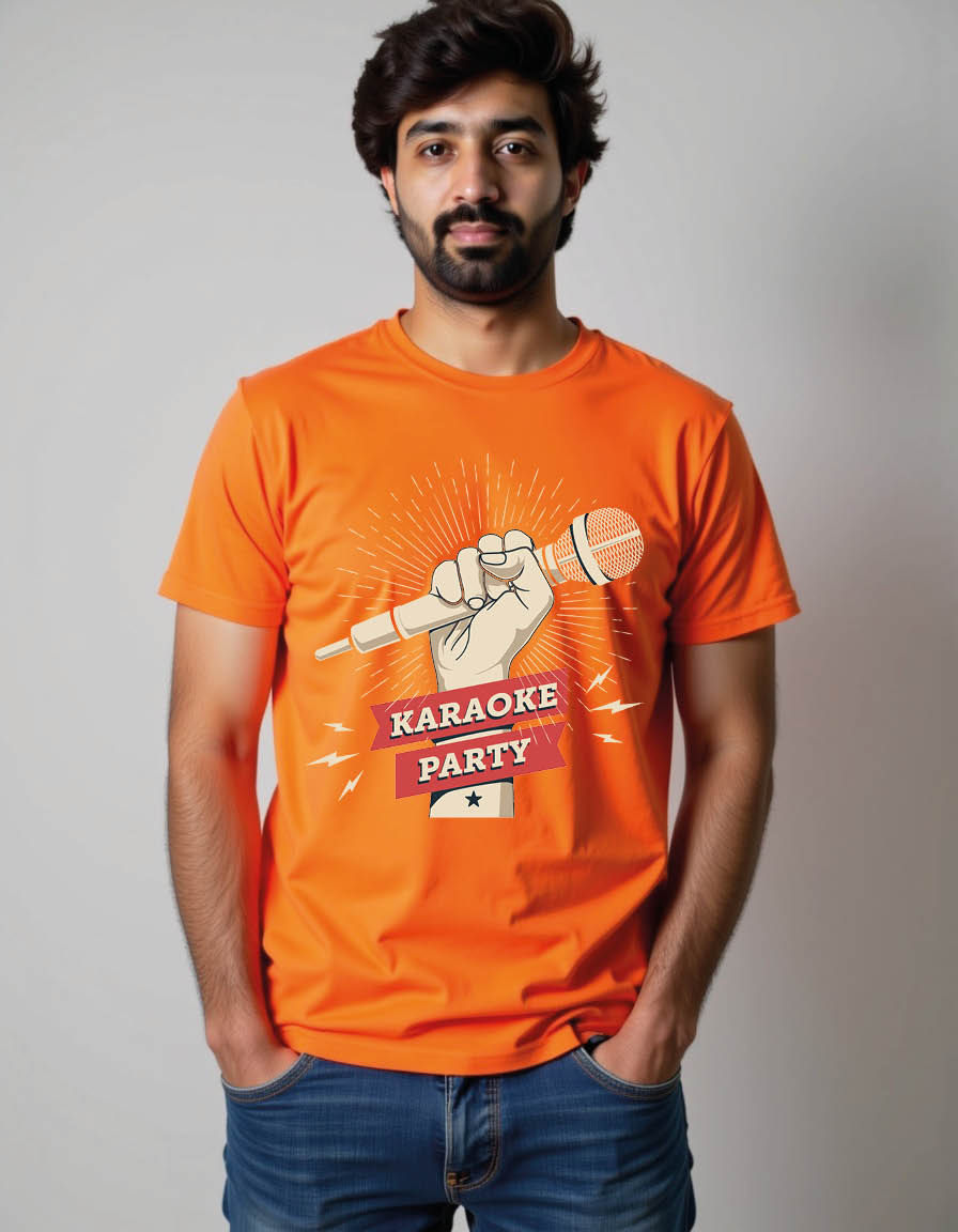 Thumbnail: protest fist with fight rights sign grunge styled mens printed graphic t shirt