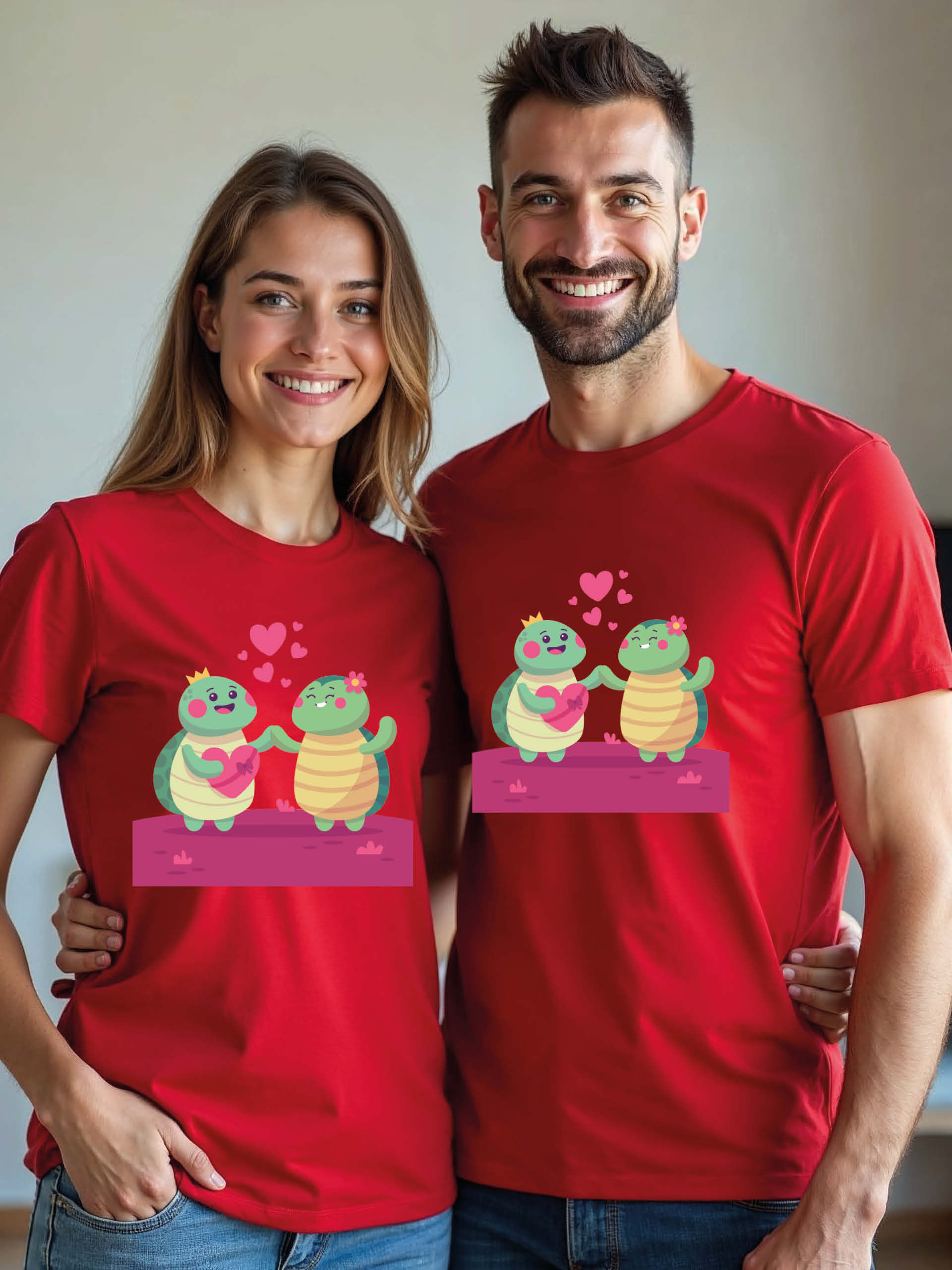 Matching Outfit Animal Couple Matching Tee Lovers Edition