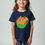 Thumbnail: Cute Cat in a Green Pocket Graphic T-Shirt Stylish Trendy Printed Tee for Kids