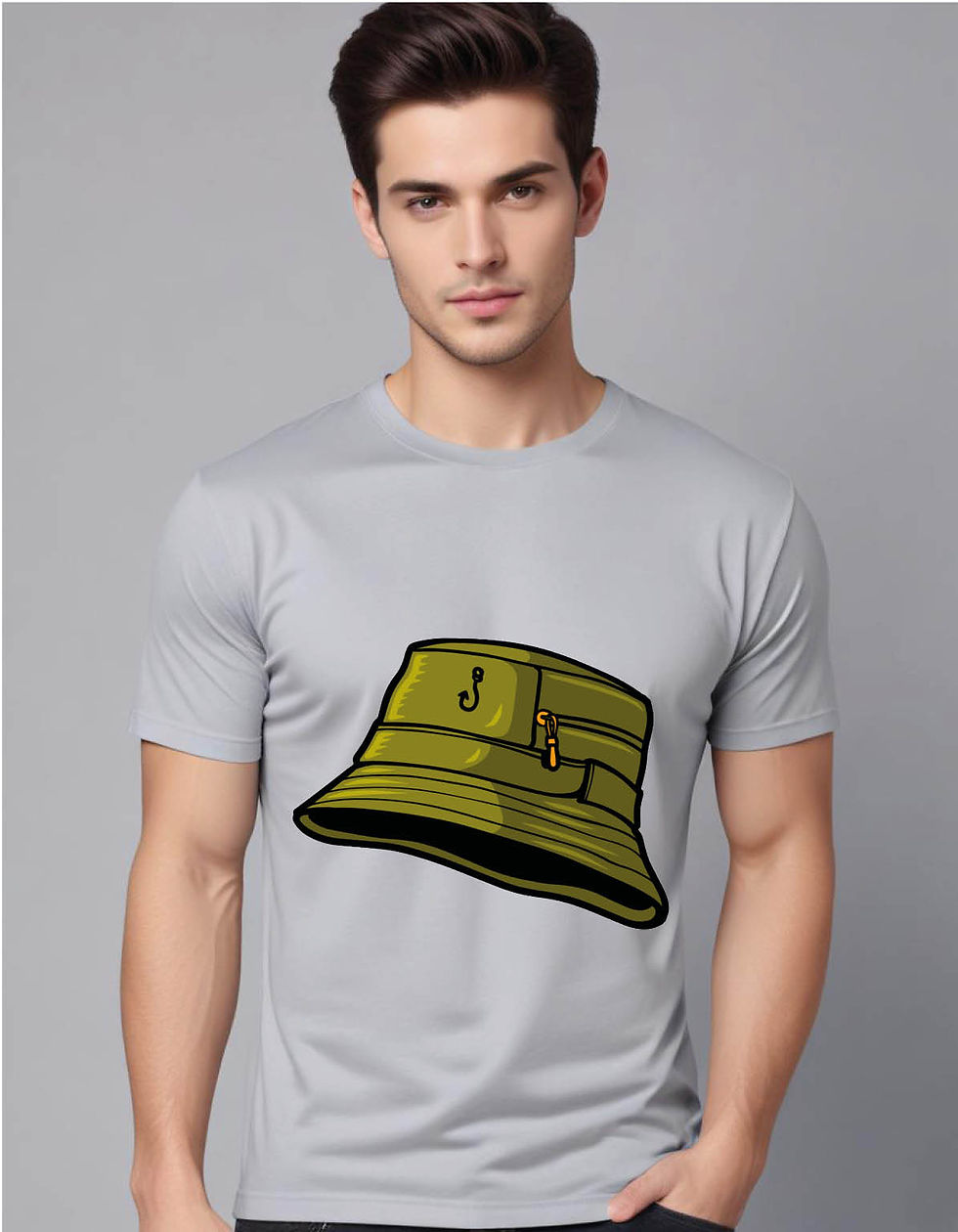 Thumbnail: fishing equipment mens printed graphic t shirt
