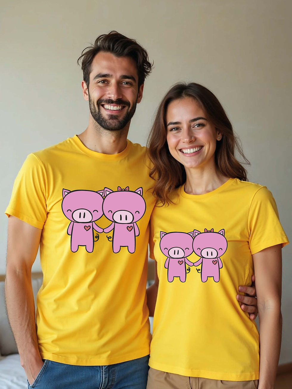Cute Animal Couple T-Shirt Lovers Edition – Low Price Offer