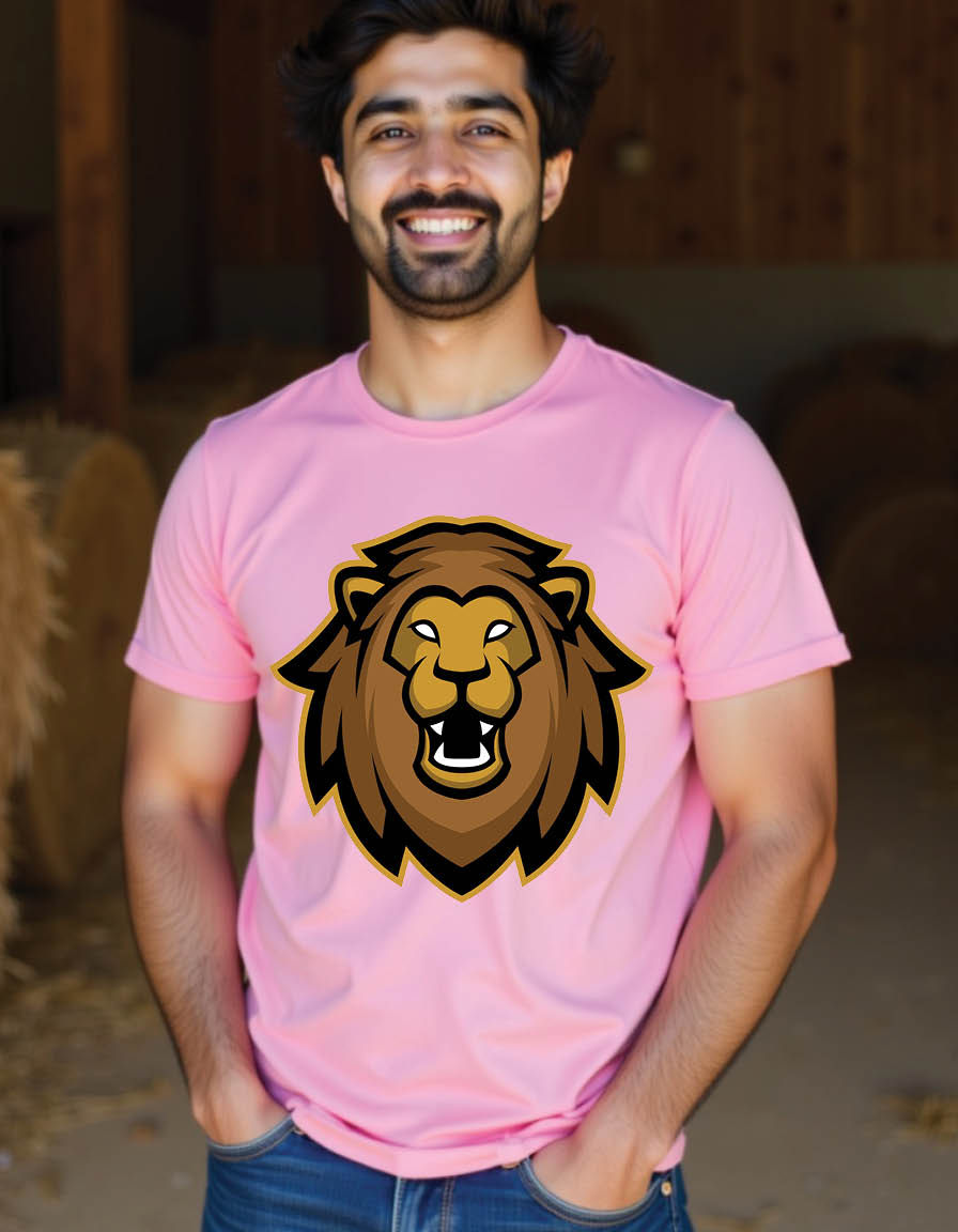 Thumbnail: lion esport mens printed graphic t shirt