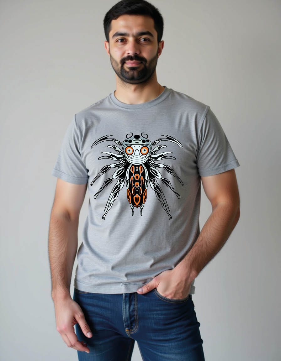 Thumbnail: design from insects mens printed graphic t shirt