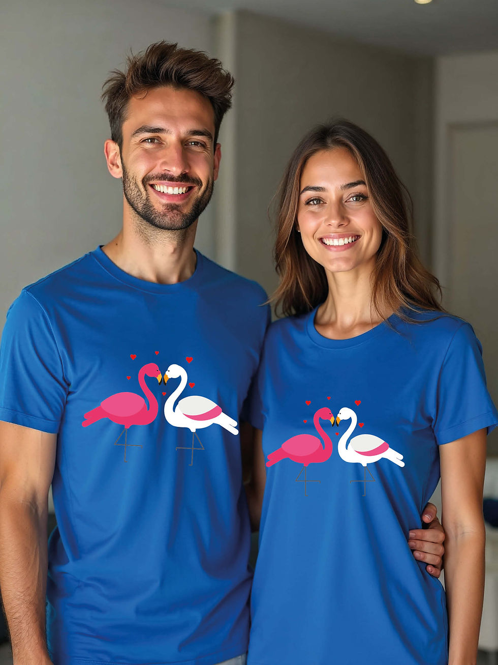 Thumbnail: Matching Outfit Animal Couple T-Shirt Lovers Edition – Hot Deal