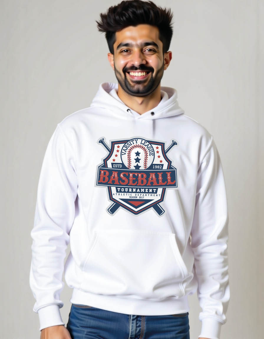 Thumbnail: baseboll Limited Edition Men’s Streetwear Hoodie – Exclusive Graphic Design |