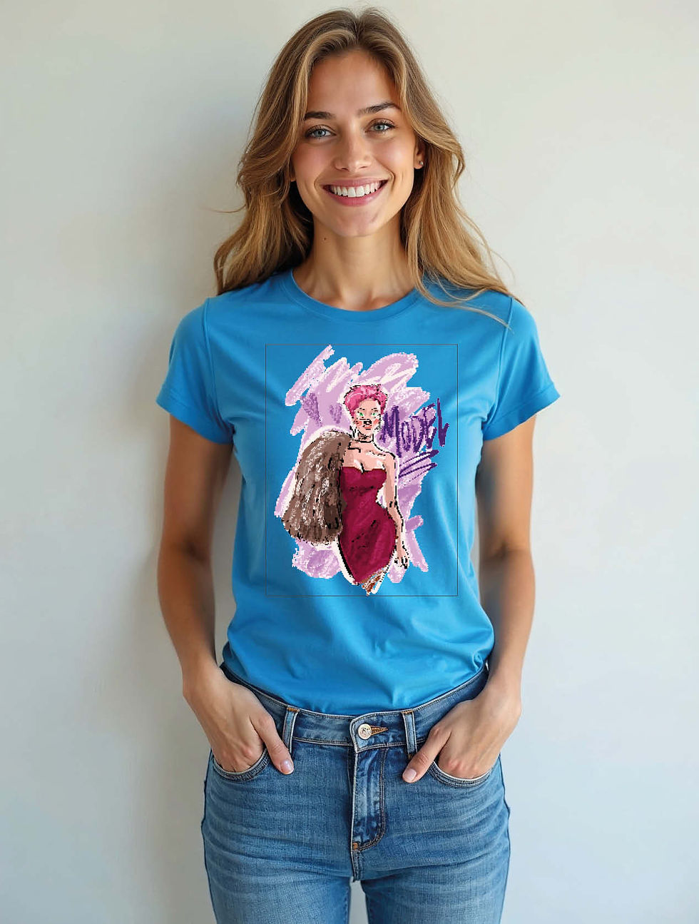 Thumbnail: Diva Fur Stole Modern Women’s Typography T-Shirt – Limited Stock