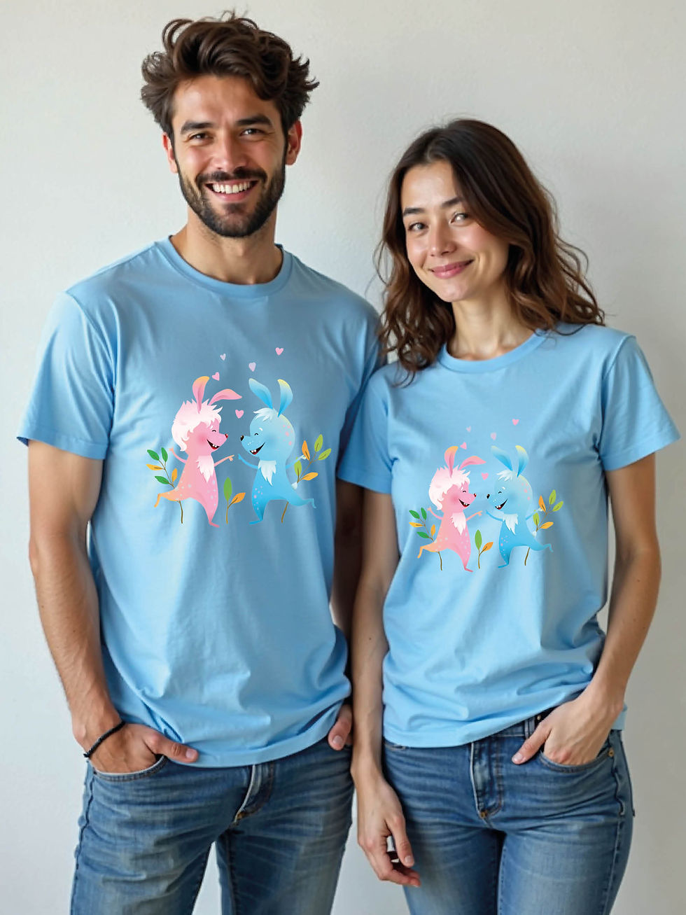Thumbnail: Couple Goals Cartoon Couple Matching Tee Lovers Edition – Limited Stock