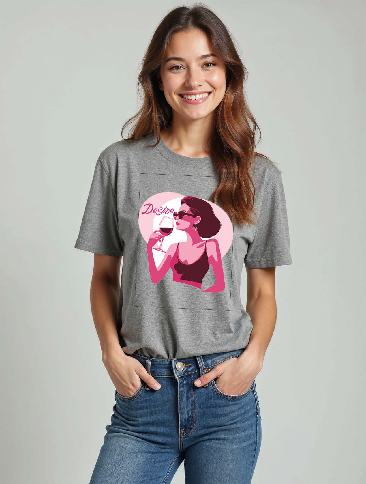 Grape Escape Classic Women’s Printed Graphic Streetwear T-Shirt – Hot Deal