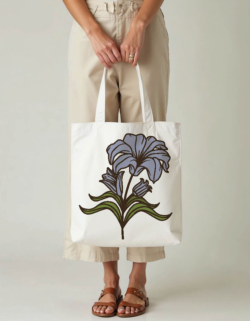 Colorful Artistic Tote Printed Bag – Stylish Grocery & Shopping Bag Buy Now