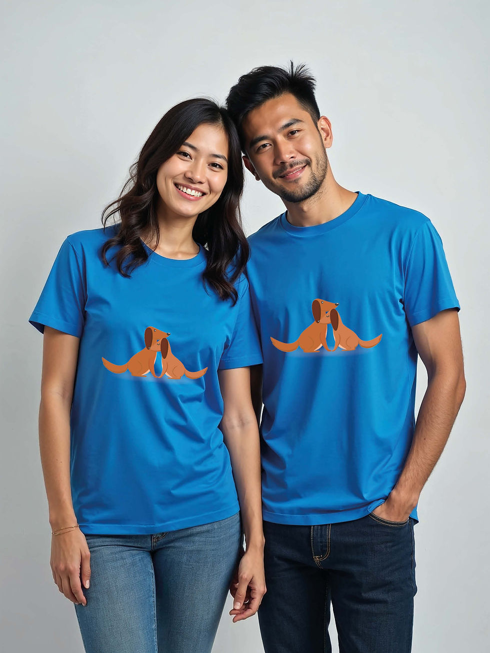 Forever Love Cartoon Couple Matching Tee Lovers Edition – Sale