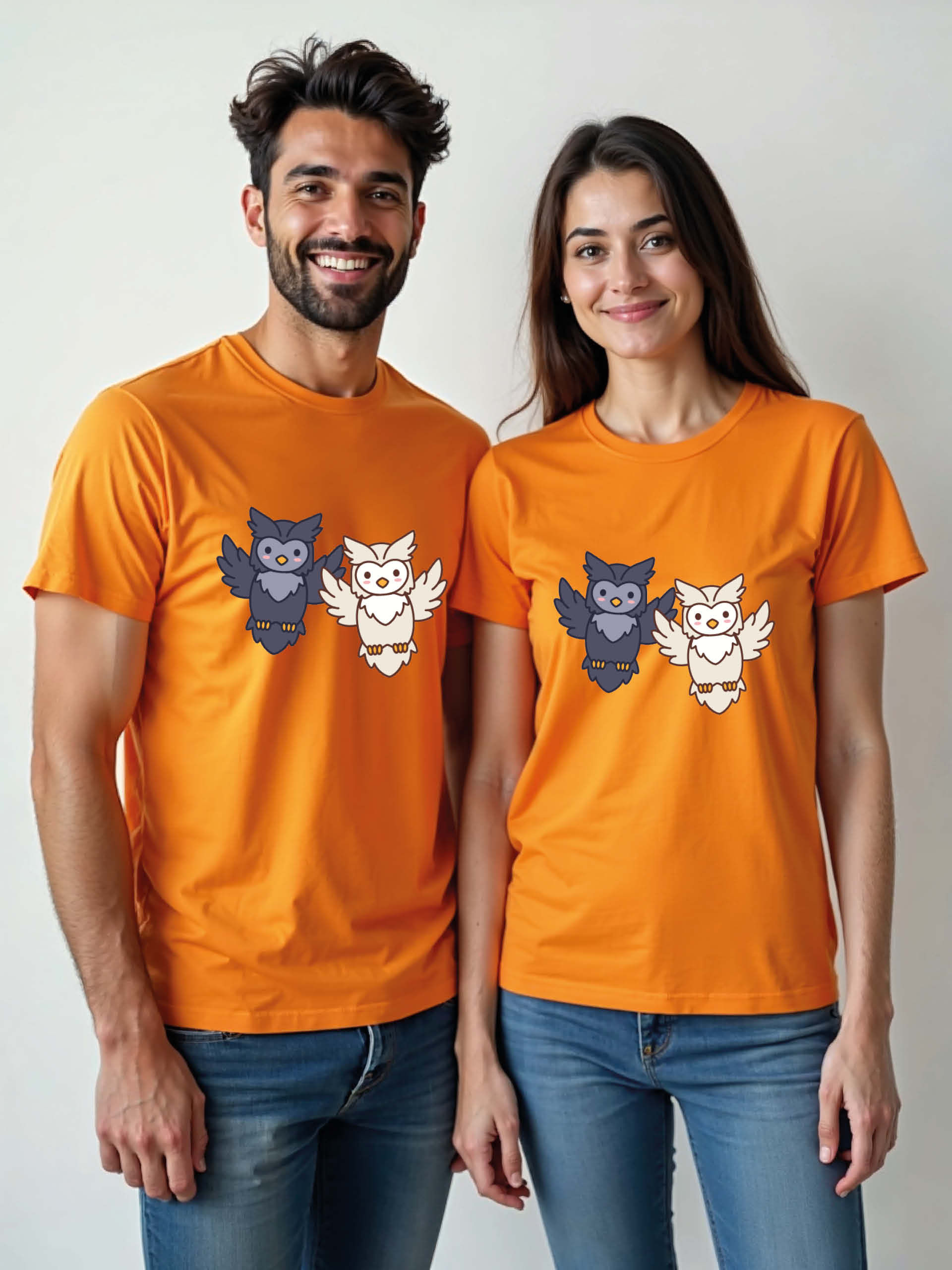 Anniversary Cartoon Couple Matching Tee Lovers Edition – Best Price