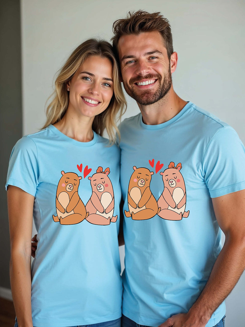Matching Outfit Animal Couple T-Shirt Lovers Edition – Low Price