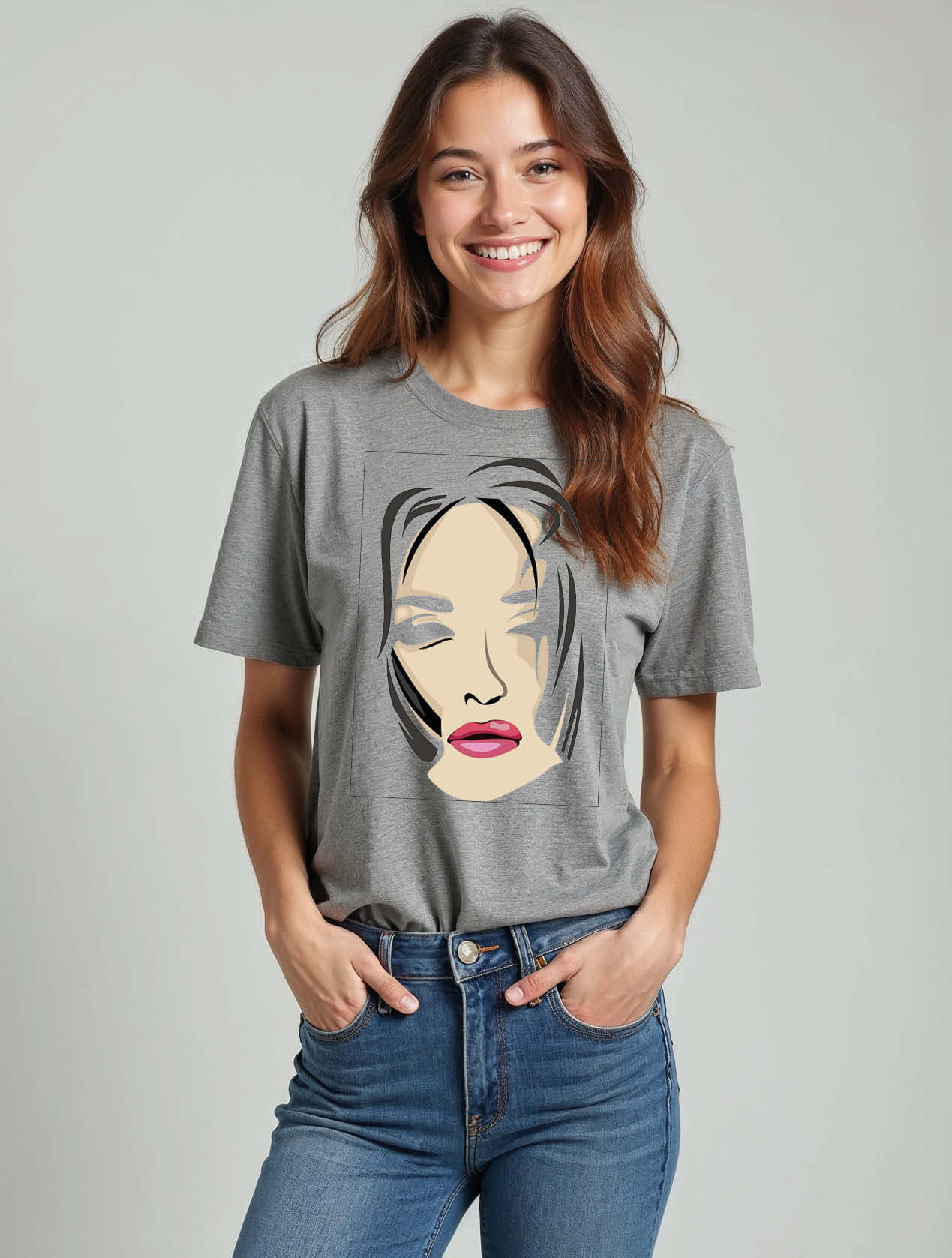 Silver Tears Urban Women’s Printed Graphic Streetwear T-Shirt – Limited Stock