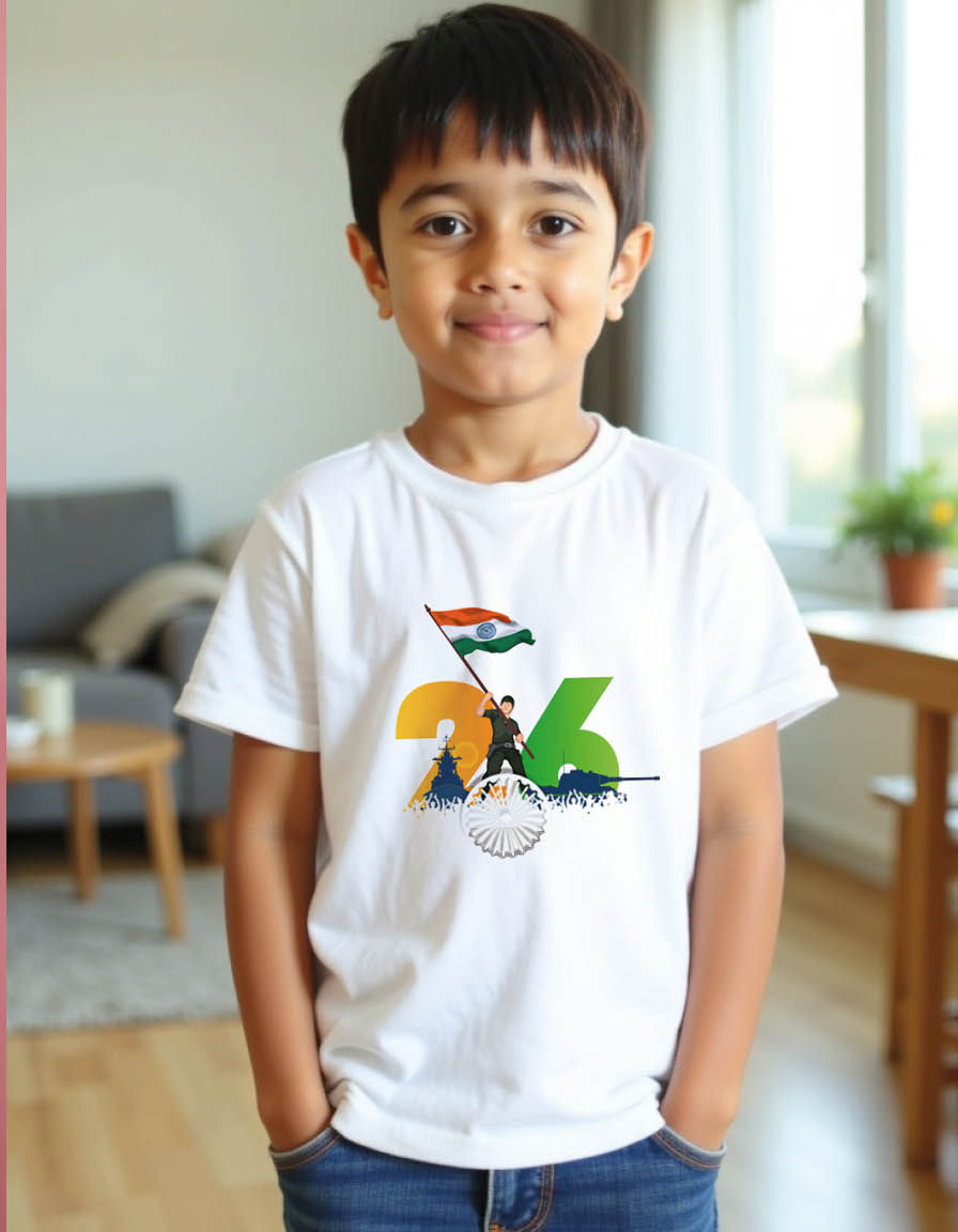 26th janaury indian republi day Unisex printed graphic t shirt