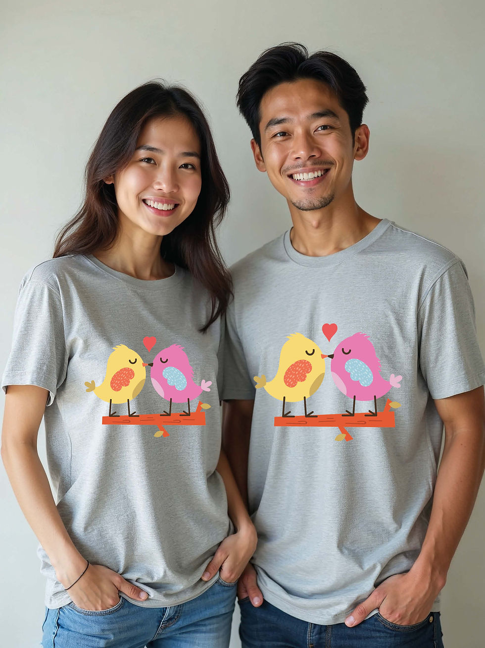 Anniversary Animal Couple T-Shirt Lovers Edition – Discount Offer