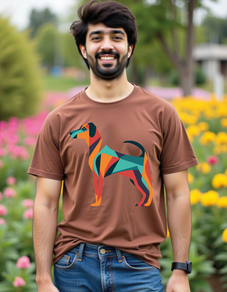 Thumbnail: dog mens printed graphic t shirt