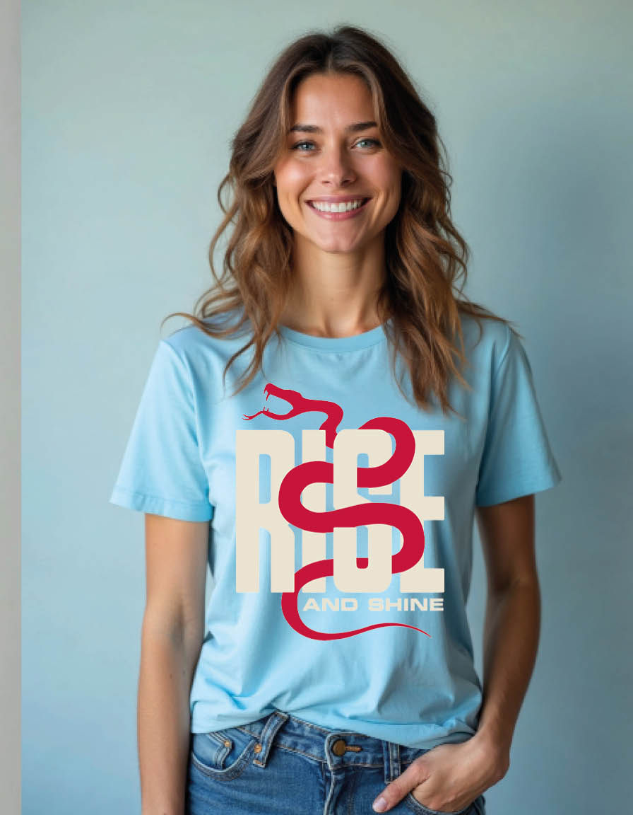 Thumbnail: rise and shine Classic Cotton T-Shirt for Men, Women & Children – Fashion