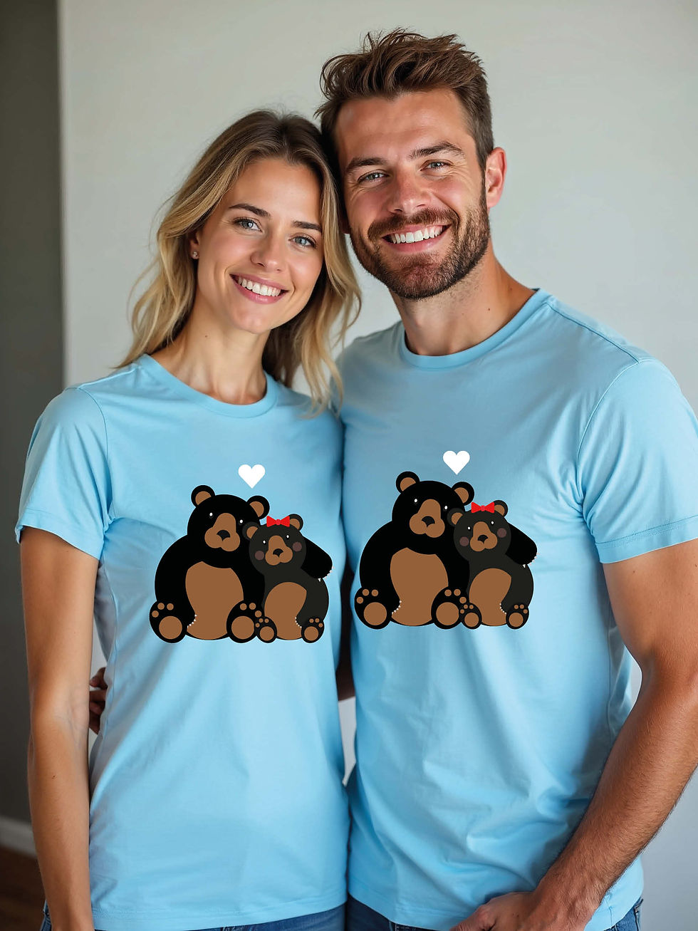 Thumbnail: Couple Goals Animal Couple T-Shirt Lovers Edition – Premium