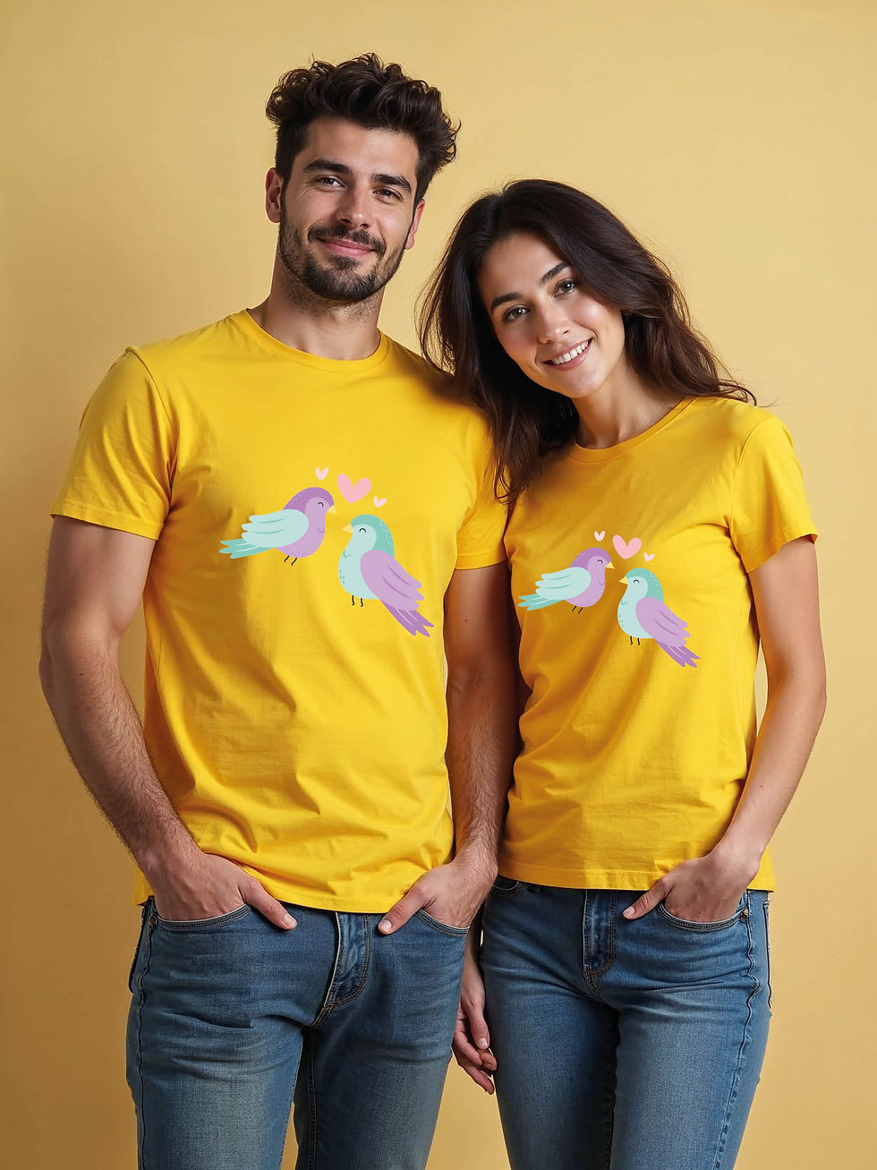 Thumbnail: Anniversary Cartoon Couple T-Shirt Lovers Edition – Discount Offer