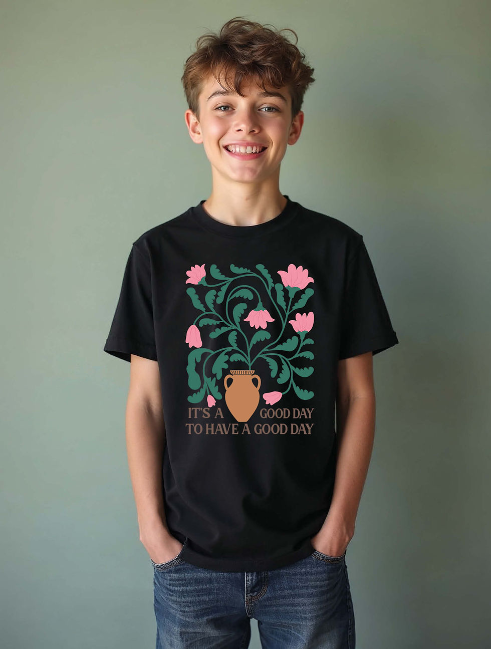 Thumbnail: it's a good day to have a good day Premium Unisex Printed Graphic T-Shirt