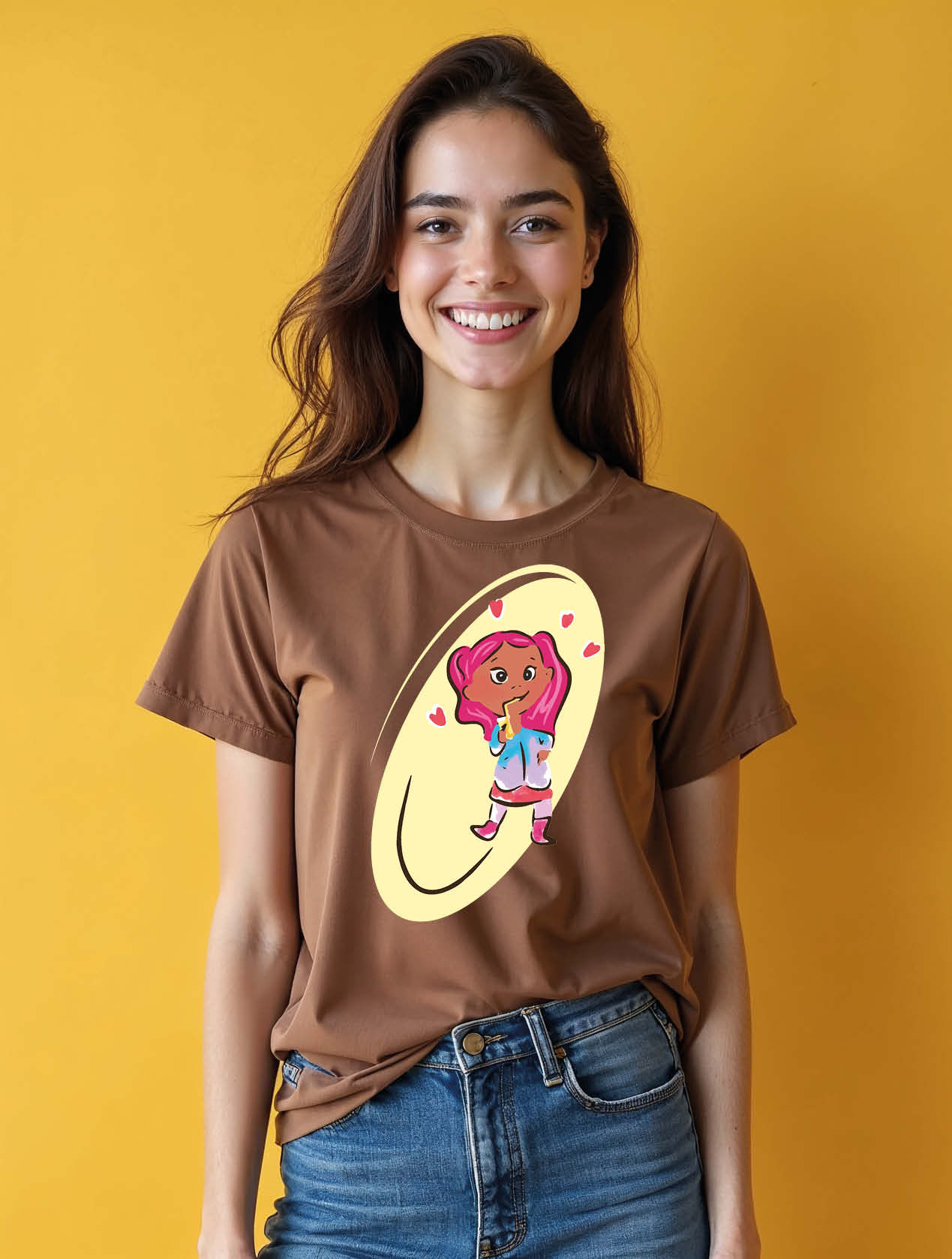 Shush! My Crush Cool Women’s Typography T-Shirt – Premium Quality