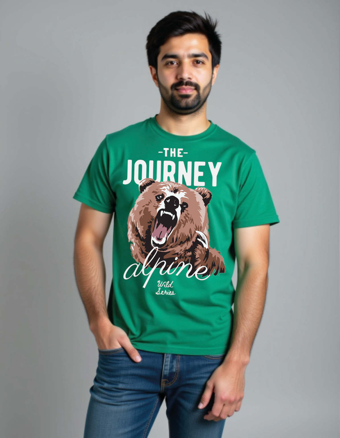 The Journey Alpine Printed T-Shirt for All age