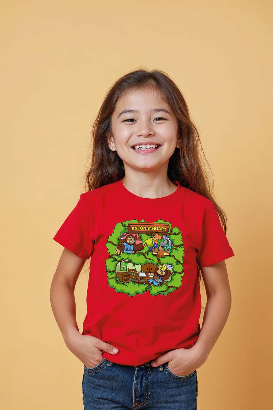 Thumbnail: antoy and Harry Fashion Cool Cartoon Kids T-Shirt – Character Print Design