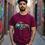 Thumbnail: car with pop art style mens printed graphic t shirt