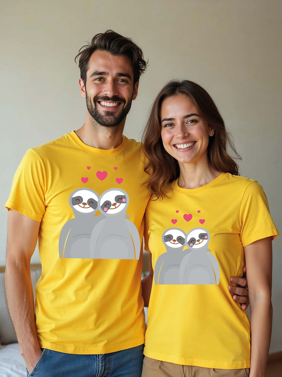 Thumbnail: Eternal Love Animal Couple Matching Tee Lovers Edition – Fast